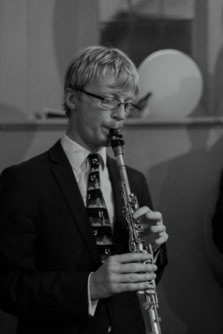 The Jelly Roll Jazz Band, playing for a wedding reception at Jesmond Dene House, Newcastle, September 2022. Photograph courtesy of Jennifer Moyes Photography.