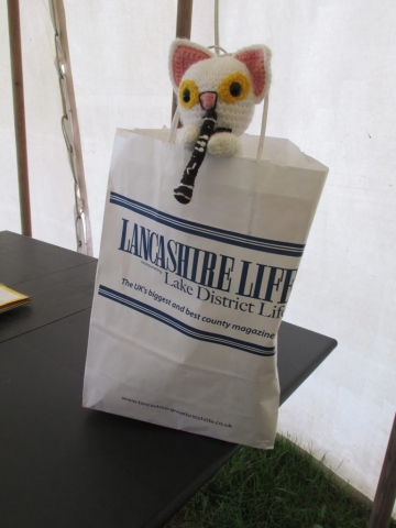 Clarence the Clarinet-Playing Cat | The Royal Lancashire Show, Ribchester, July 2018