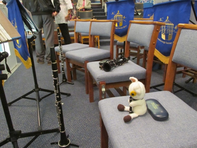 Clarence the Clarinet-Playing Cat | Concert with Scarborough Concert Band, Westborough Methodist Church (Scarborough), September 2018