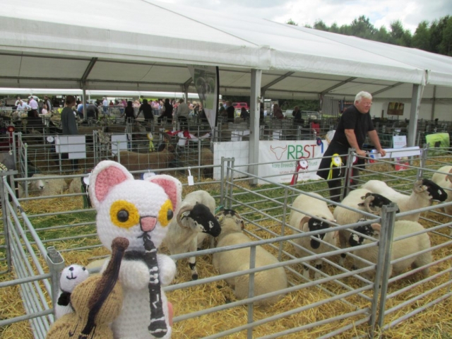 Clarence the Clarinet-Playing Cat and Boris the Bass-Playing Bear | The Royal Lancashire Show, Ribchester, August 2021