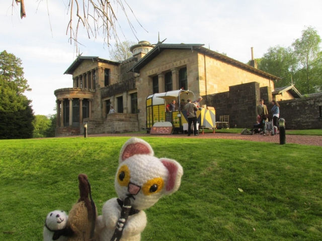 Clarence the Clarinet-Playing Cat and Boris the Bass-Playing Bear | Wedding reception, Holmwood House (Glasgow), May 2022