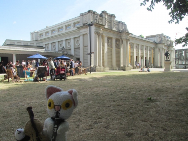 Clarence the Clarinet-Playing Cat and Boris the Bass-Playing Bear | Wedding reception, The Old Royal Naval College (Greenwich), June 2022